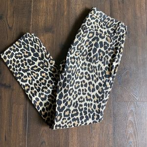 Womens Kate Spade Leopard Jeans